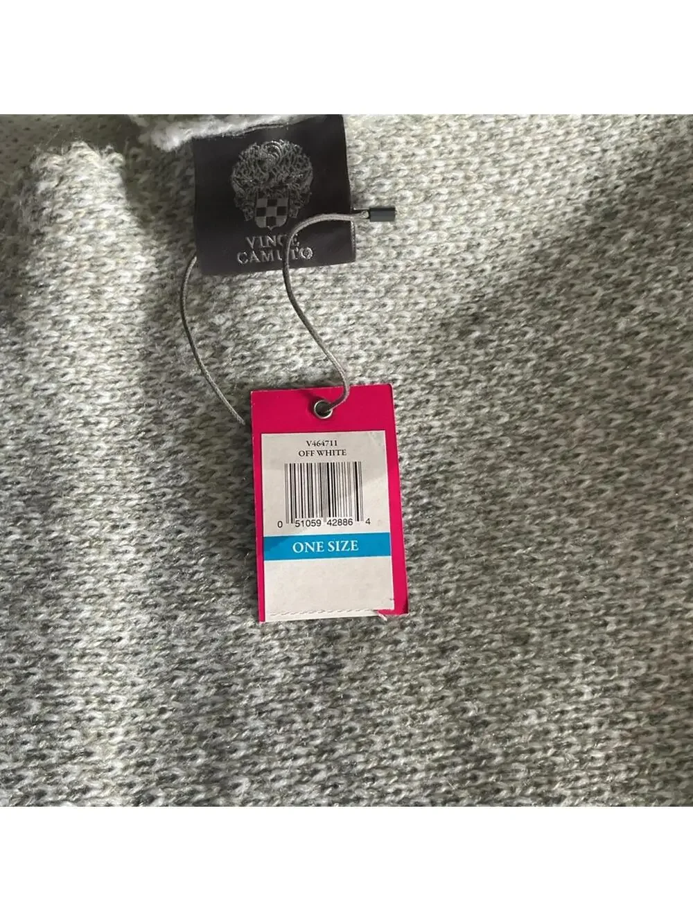Sweater poncho wrap in neutral colors